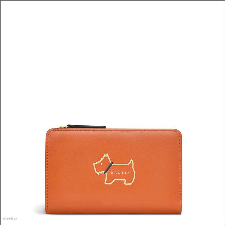  BAGRadleyUK Heritage Dog Outline, Medium Bifold Purse