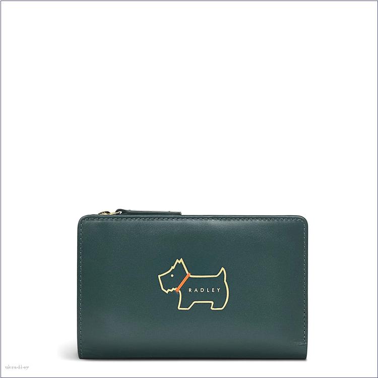  BAGRadleyUK Heritage Dog Outline, Medium Bifold Purse