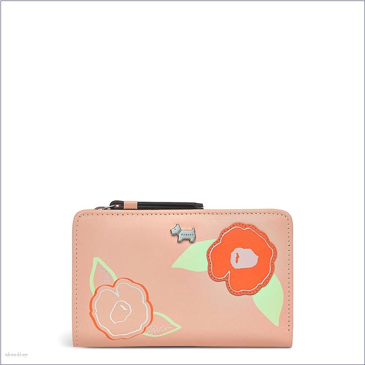  BAGRadleyUK Hollyhock Floral, Medium Bifold Purse