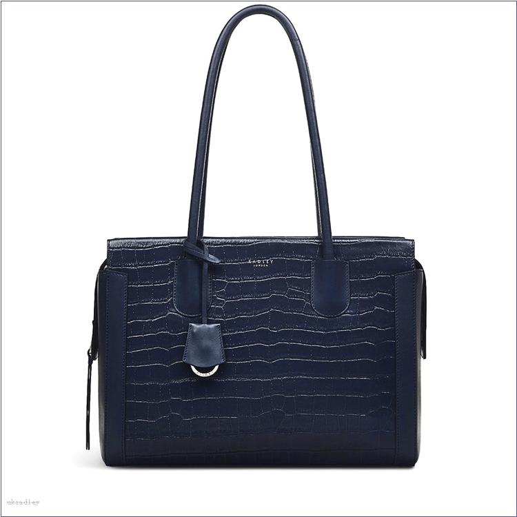  BAGRadleyUK Kelham Gardens - Faux Croc, Large Ziptop Tote