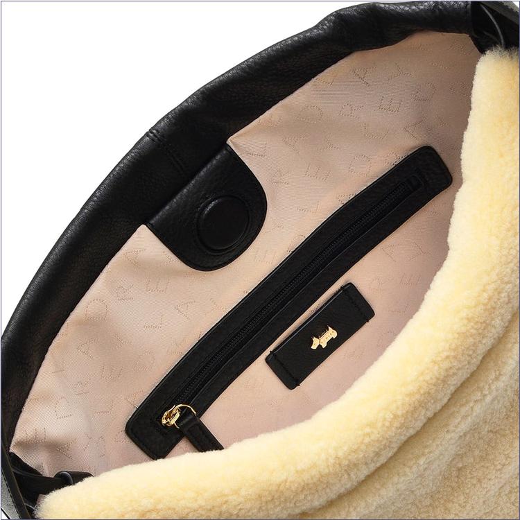  BAGRadleyUK Lewis Lane - Shearling, Medium Drawstring Shoulder