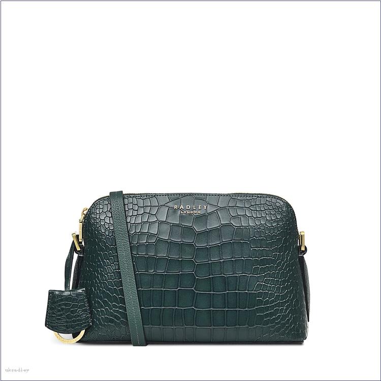  BAGRadleyUK Liverpool Street 2.0 - Faux Croc, Medium Zip-Top Cross Body