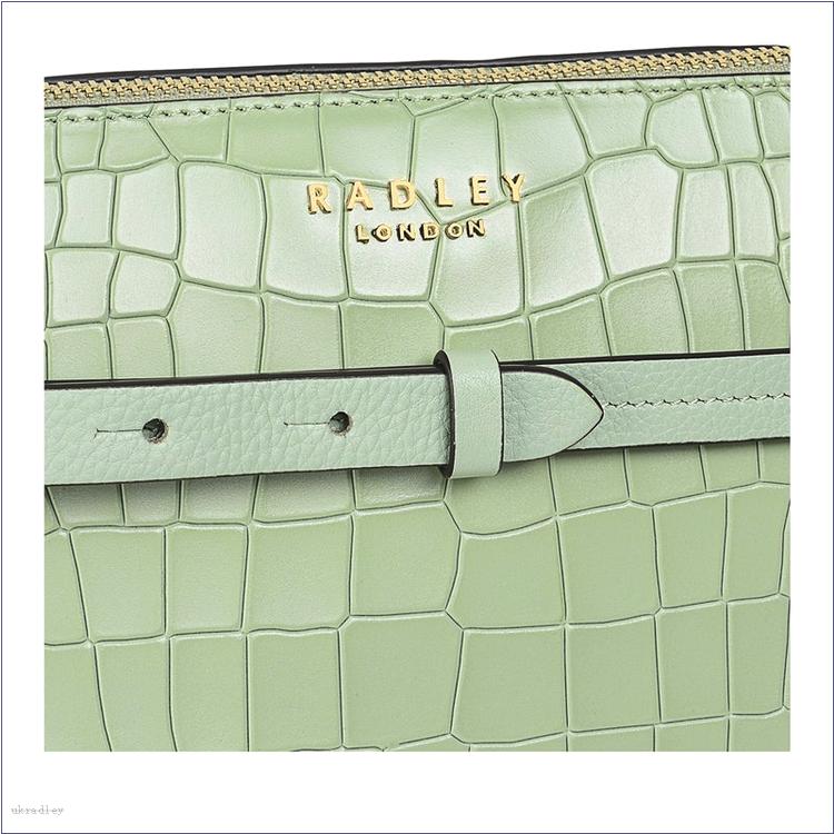  BAGRadleyUK Liverpool Street 2.0 - Faux Croc, Medium Zip-Top Cross Body