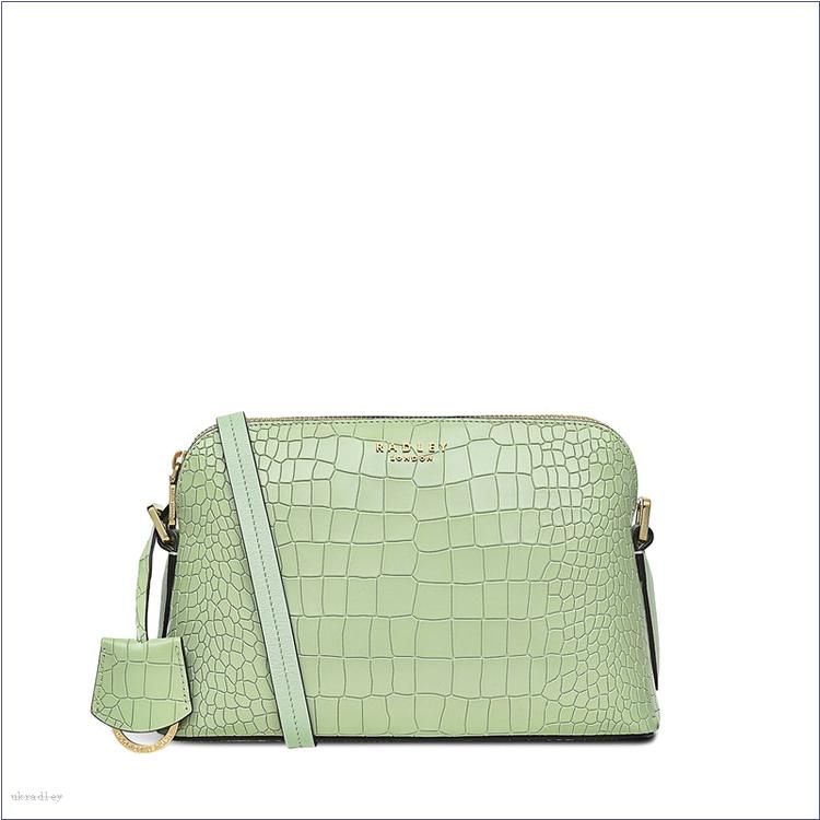  BAGRadleyUK Liverpool Street 2.0 - Faux Croc, Medium Zip-Top Cross Body