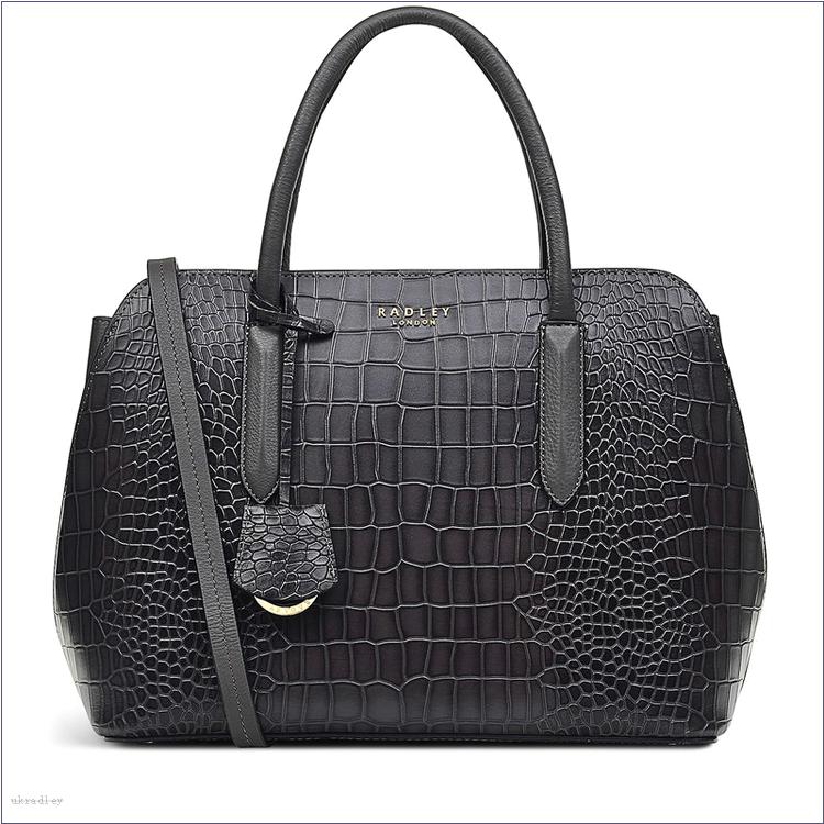  BAGRadleyUK Liverpool Street 2.0 - Faux Croc, Medium Zip-Top Multiway Bag