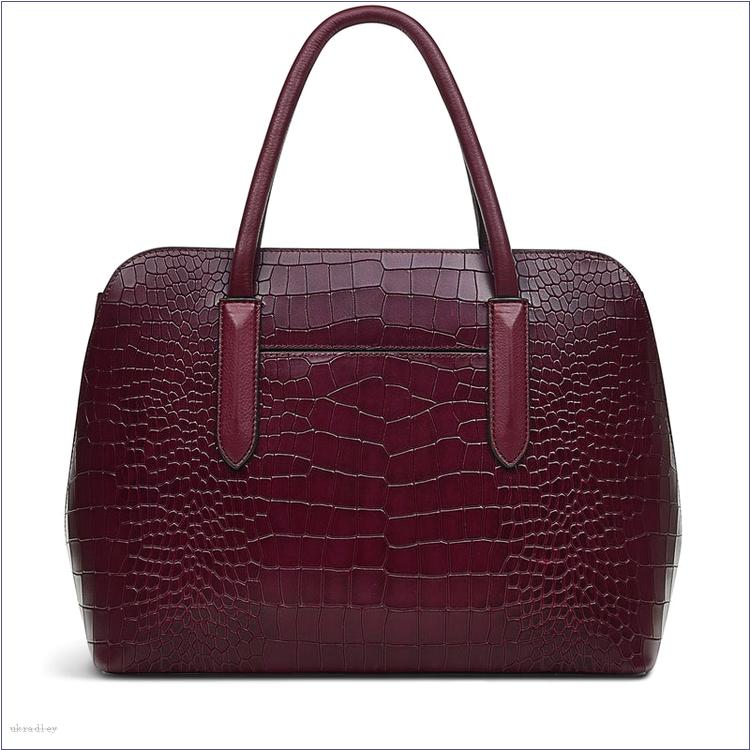  BAGRadleyUK Liverpool Street 2.0 - Faux Croc, Medium Ziptop Multiway