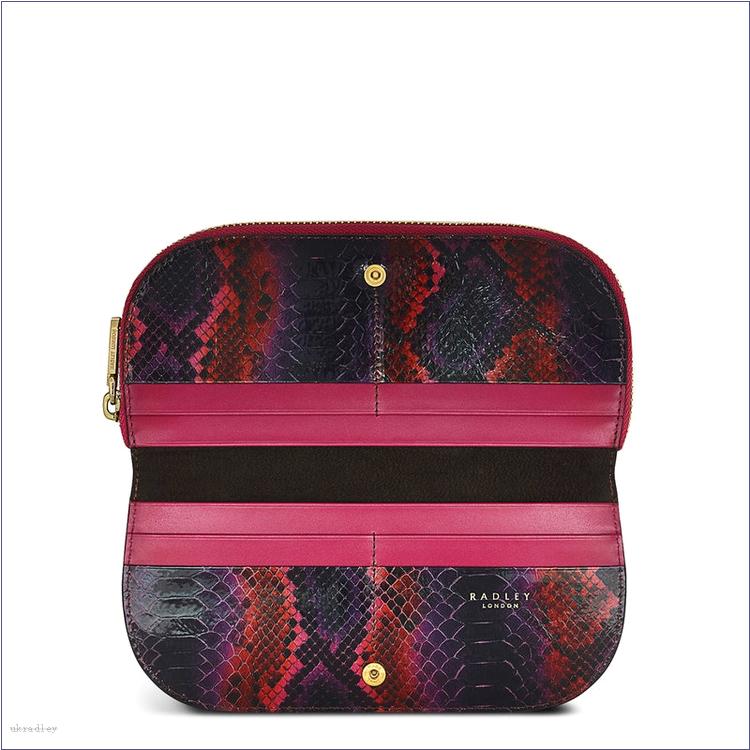  BAGRadleyUK Liverpool Street 2.0 - Faux Snake, Large Bifold Purse