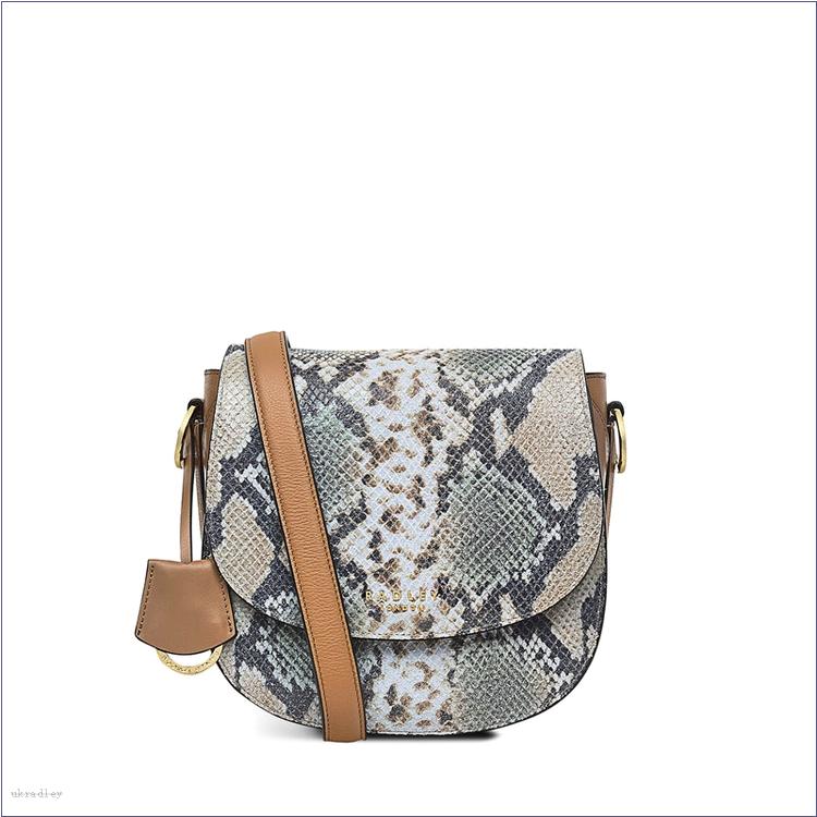  BAGRadleyUK Liverpool Street 2.0 - Faux Snake, Medium Flapover Cross Body