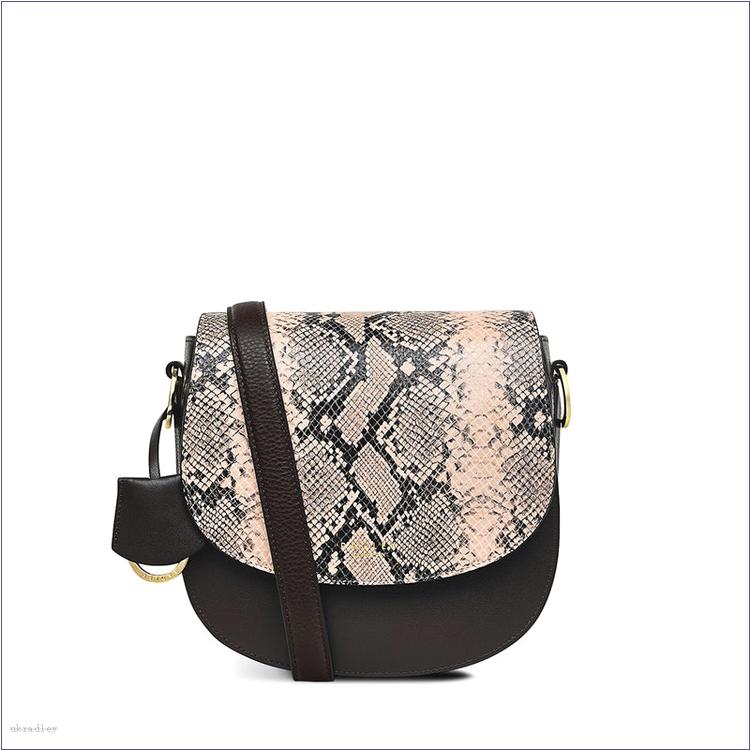  BAGRadleyUK Liverpool Street 2.0 - Faux Snake, Medium Flapover Crossbody