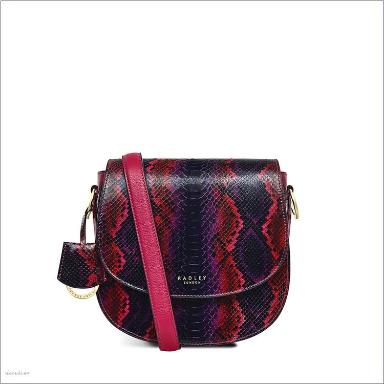  BAGRadleyUK Liverpool Street 2.0 - Faux Snake, Medium Flapover Crossbody