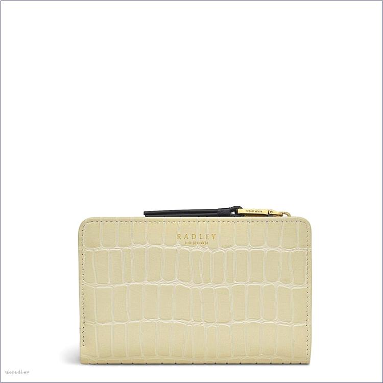  BAGRadleyUK Liverpool Street - Faux Croc, Medium Bifold Purse