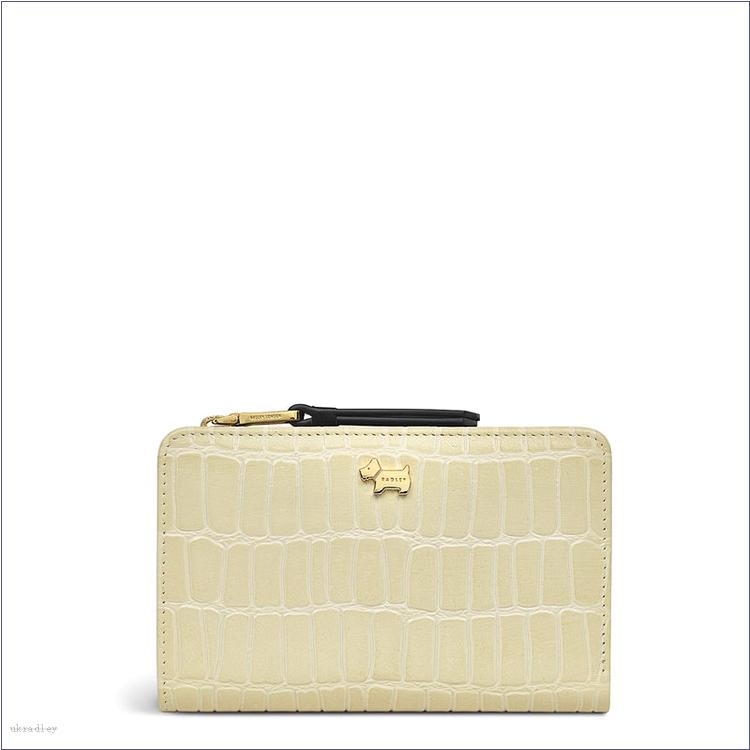  BAGRadleyUK Liverpool Street - Faux Croc, Medium Bifold Purse