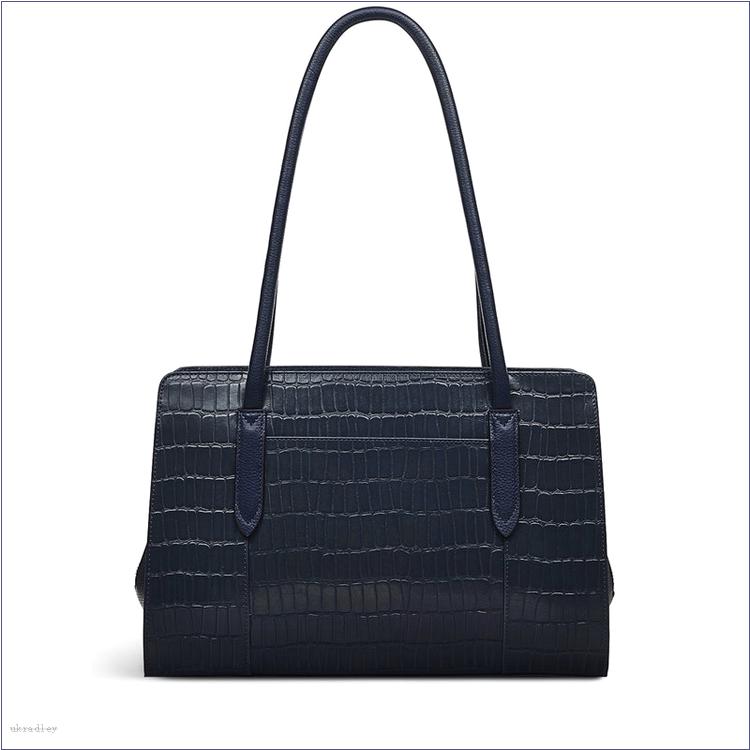  BAGRadleyUK Liverpool Street - Faux Croc, Medium Zip Around Shoulder