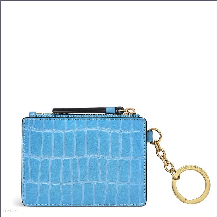  BAGRadleyUK Liverpool Street - Faux Croc, Small Keyring Cardholder