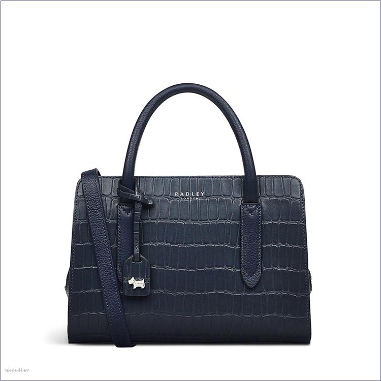  BAGRadleyUK Liverpool Street - Faux Croc, Small Ziptop Multiway