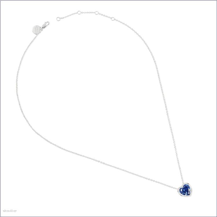  BAGRadleyUK Love BAGRadleyUK, Blue Stone Heart Necklace