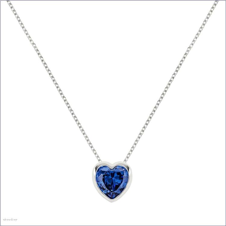  BAGRadleyUK Love BAGRadleyUK, Blue Stone Heart Necklace