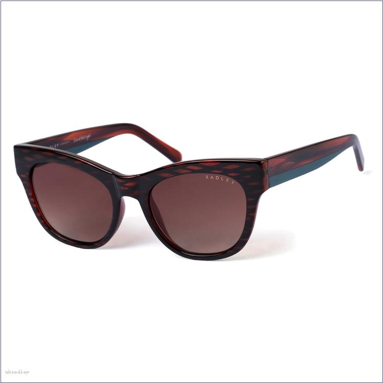  BAGRadleyUK Malton, Cat Eye With Temple Lamination Sunglasses