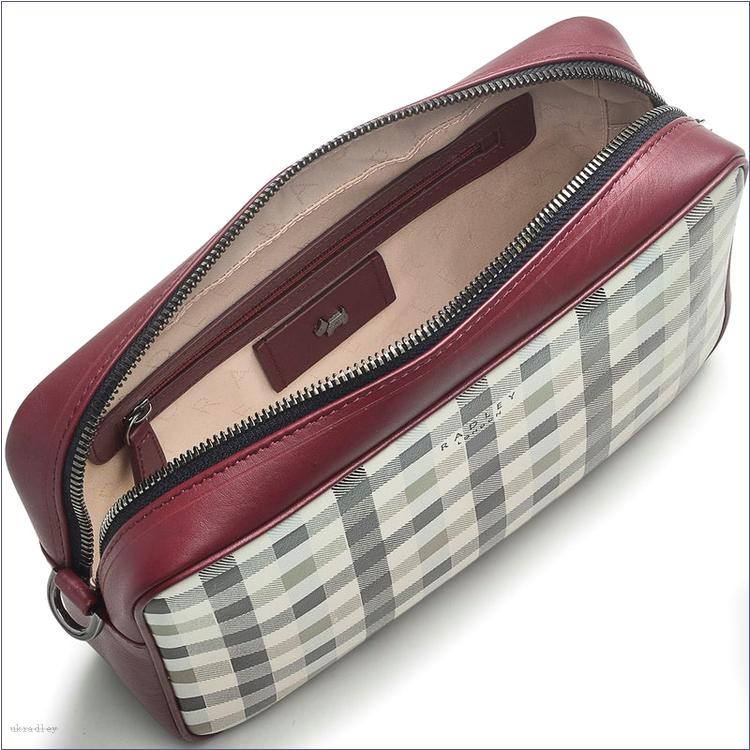  BAGRadleyUK Manor Grove - Check, Small Zip-Top Camera Bag