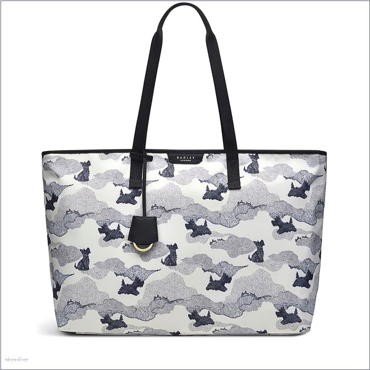  BAGRadleyUK Maple Cross - Head In The Clouds, Large Zip-Top Shoulder Bag