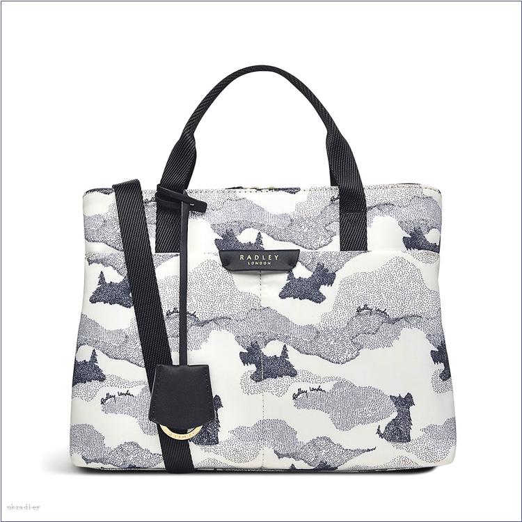  BAGRadleyUK Maple Cross - Head In The Clouds, Medium Zip-Top Multiway Bag