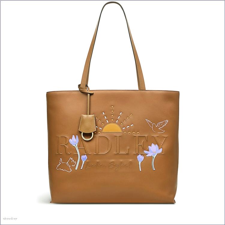  BAGRadleyUK Museum Street - Spring Bulbs, Medium Zip-Top Tote