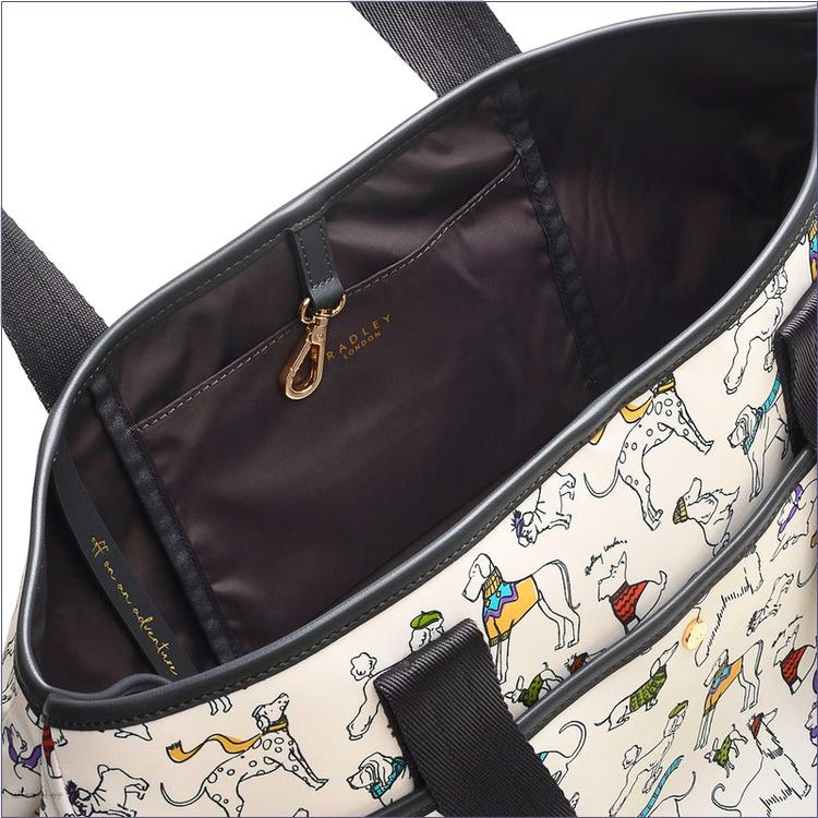  BAGRadleyUK Off On An Adventure, Medium Open Top Tote Bag