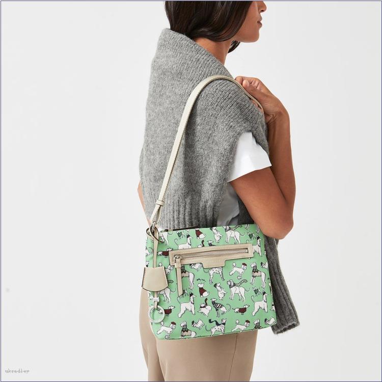  BAGRadleyUK Off On An Adventure, Small Ziptop Crossbody