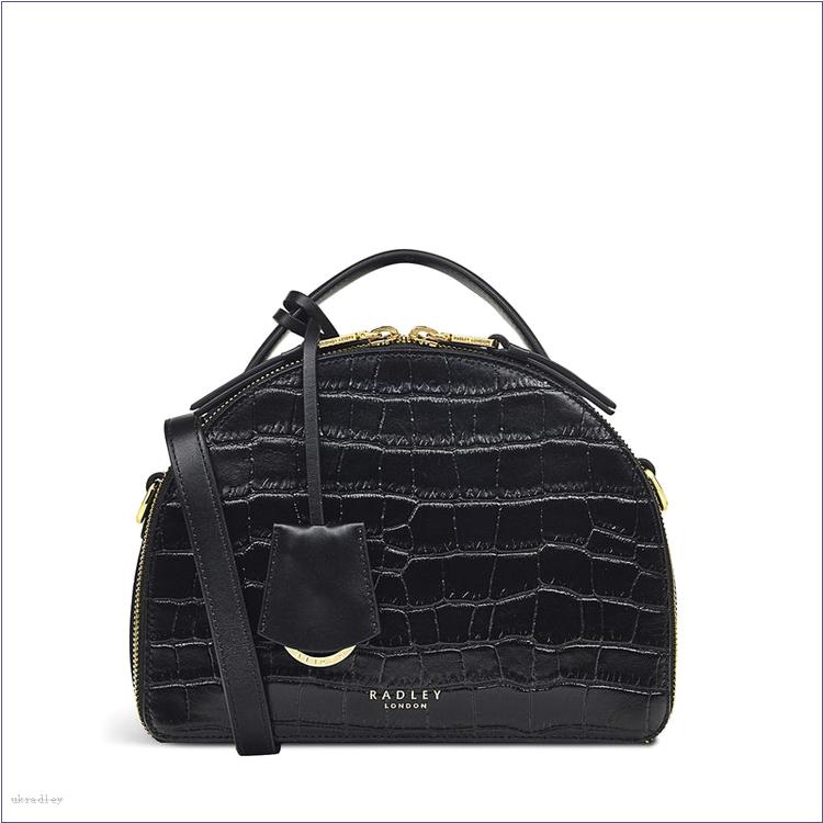  BAGRadleyUK Orchard Road - Faux Croc, Small Zip Around Crossbody