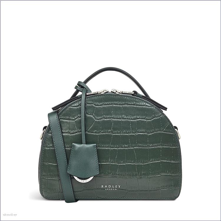  BAGRadleyUK Orchard Road - Faux Croc, Small Zip Around Crossbody