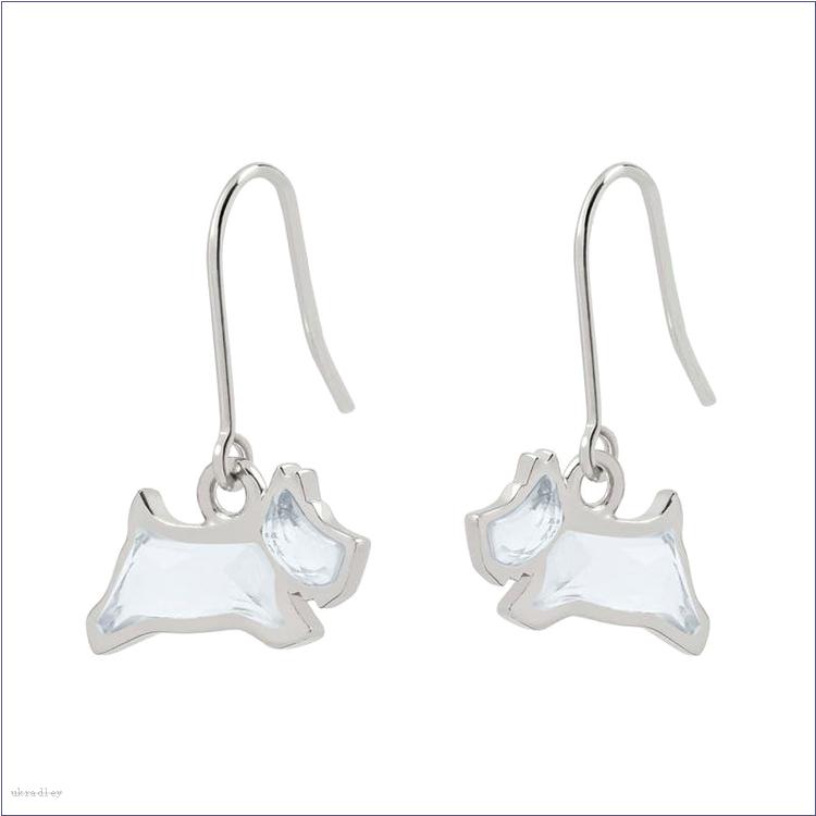  BAGRadleyUK Park Place, Faceted Dog Earrings