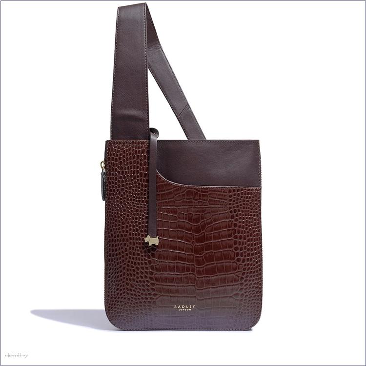  BAGRadleyUK Pockets - Faux Croc, Medium Zip Around Cross Body Bag