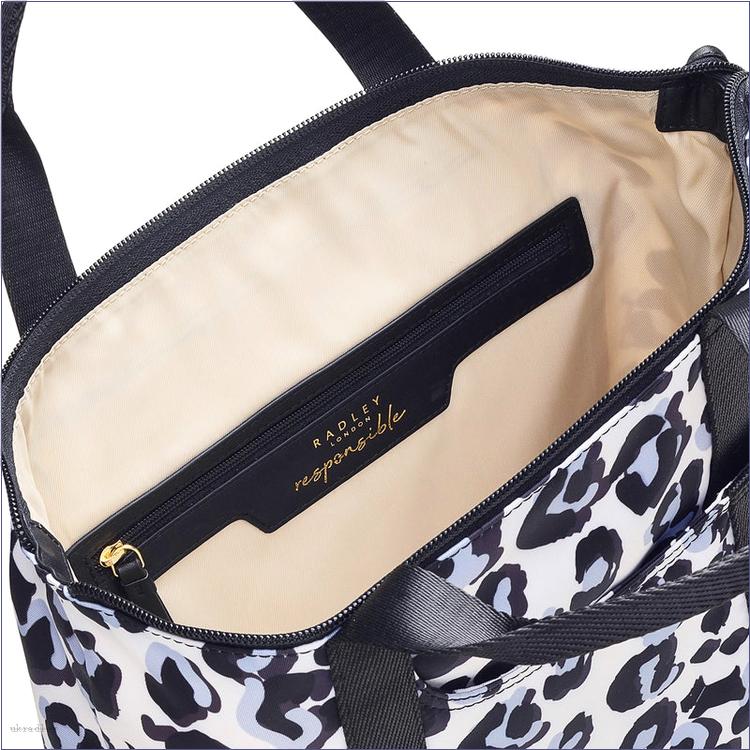  BAGRadleyUK BAGRadleyUK 24/7 Leopard, Medium Zip-Top Backpack