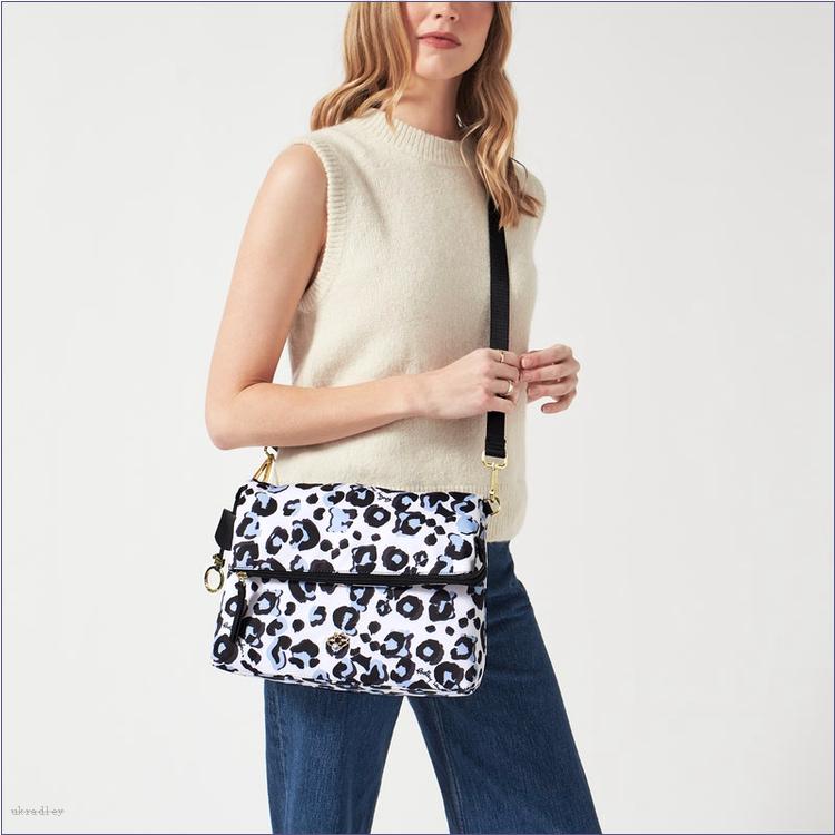  BAGRadleyUK BAGRadleyUK 24/7 Leopard, Small Flapover Cross Body