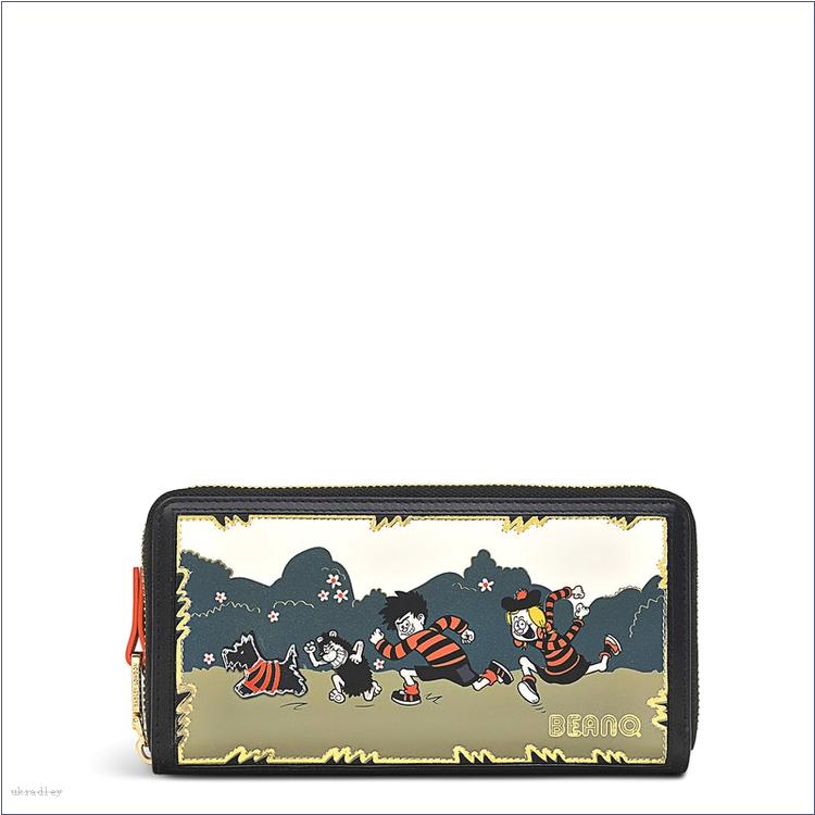  BAGRadleyUK BAGRadleyUK X Beano, Large Zip Around Matinee Purse