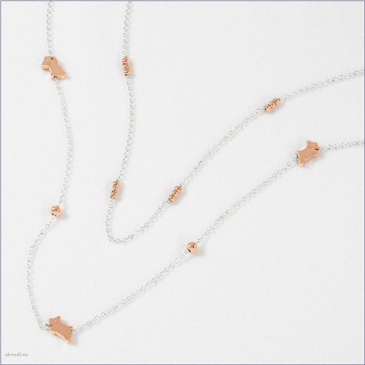  BAGRadleyUK Shephardess Walk, Double Layer Necklace