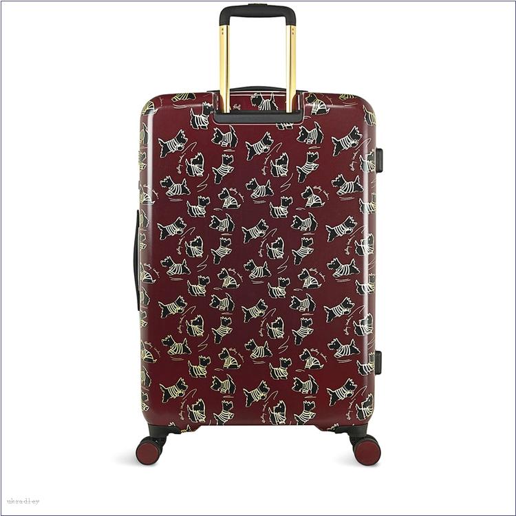  BAGRadleyUK Signature Dog, 4 Wheel Large Suitcase