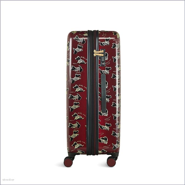  BAGRadleyUK Signature Dog, 4 Wheel Large Suitcase