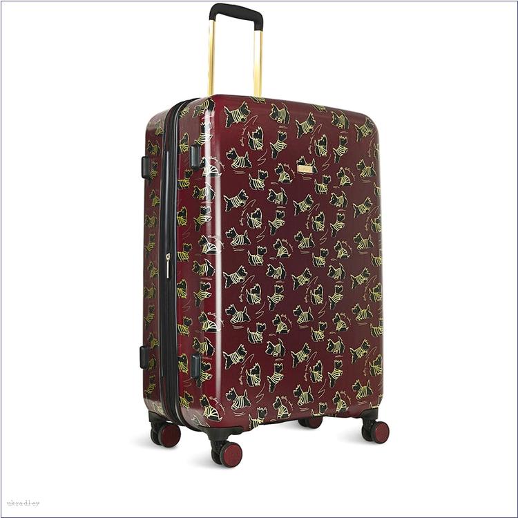  BAGRadleyUK Signature Dog, 4 Wheel Large Suitcase