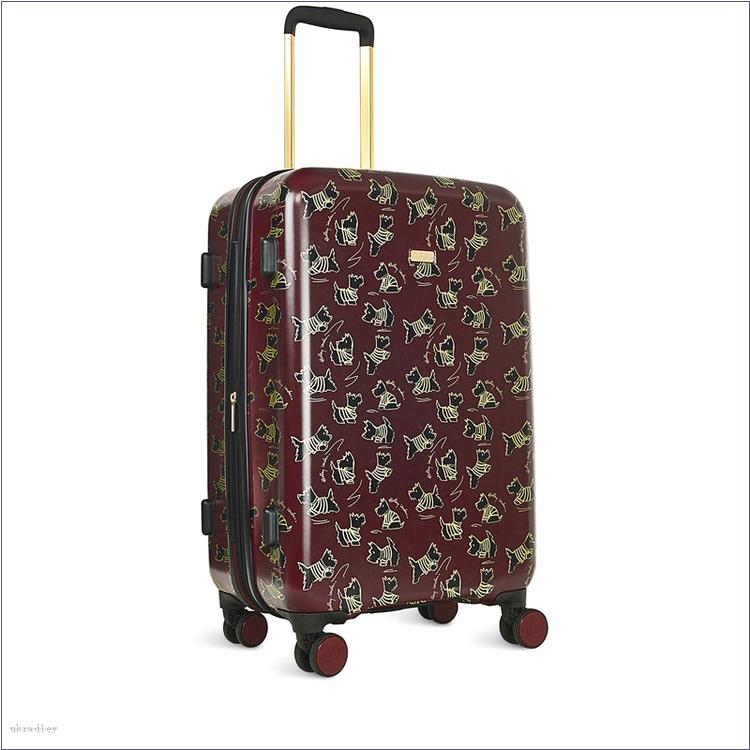  BAGRadleyUK Signature Dog, 4 Wheel Medium Suitcase