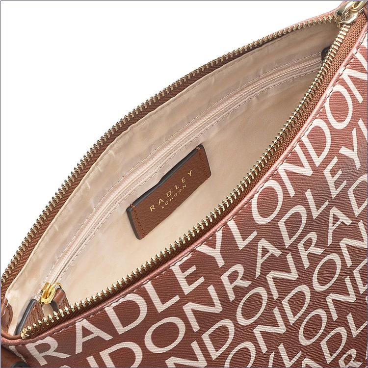  BAGRadleyUK Signature Logo, Medium Zip-Top Cross Body Bag