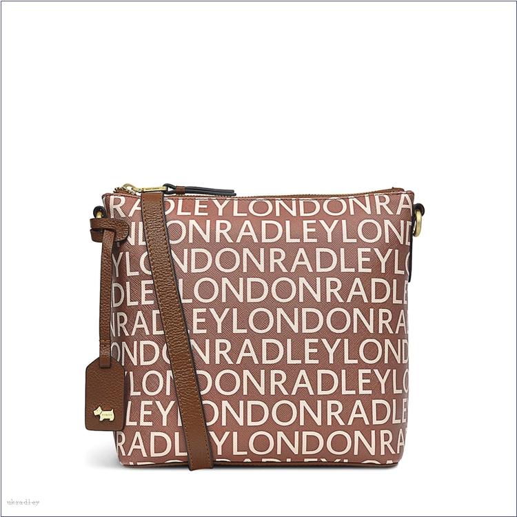  BAGRadleyUK Signature Logo, Medium Zip-Top Cross Body Bag