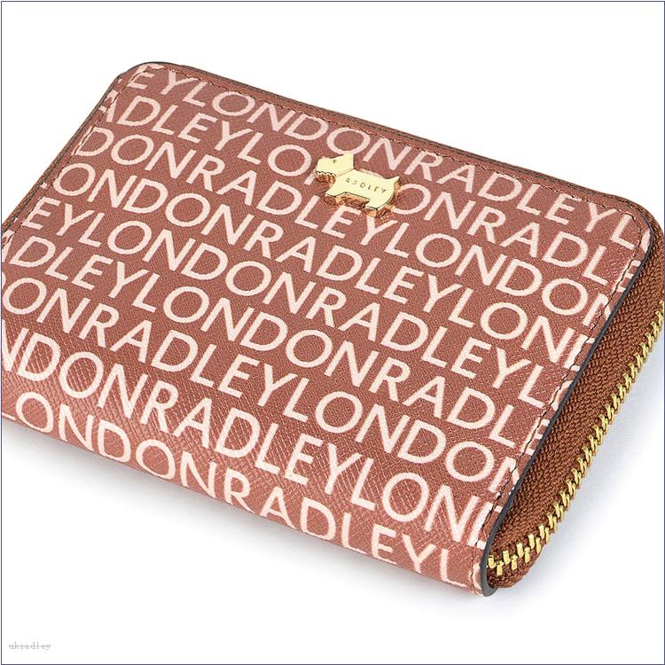  BAGRadleyUK Signature Logo, Small Zip Around Purse