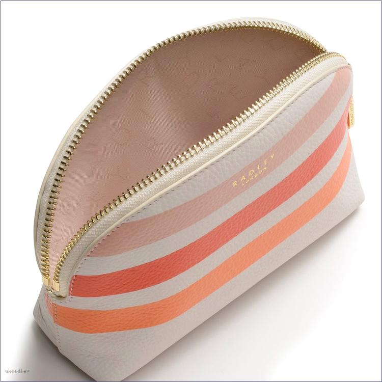  BAGRadleyUK Summer Stripes, Medium Cosmetic Pouch