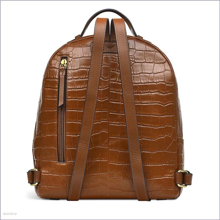  BAGRadleyUK Sutton Acres - Faux Croc, Medium Zip Around Backpack