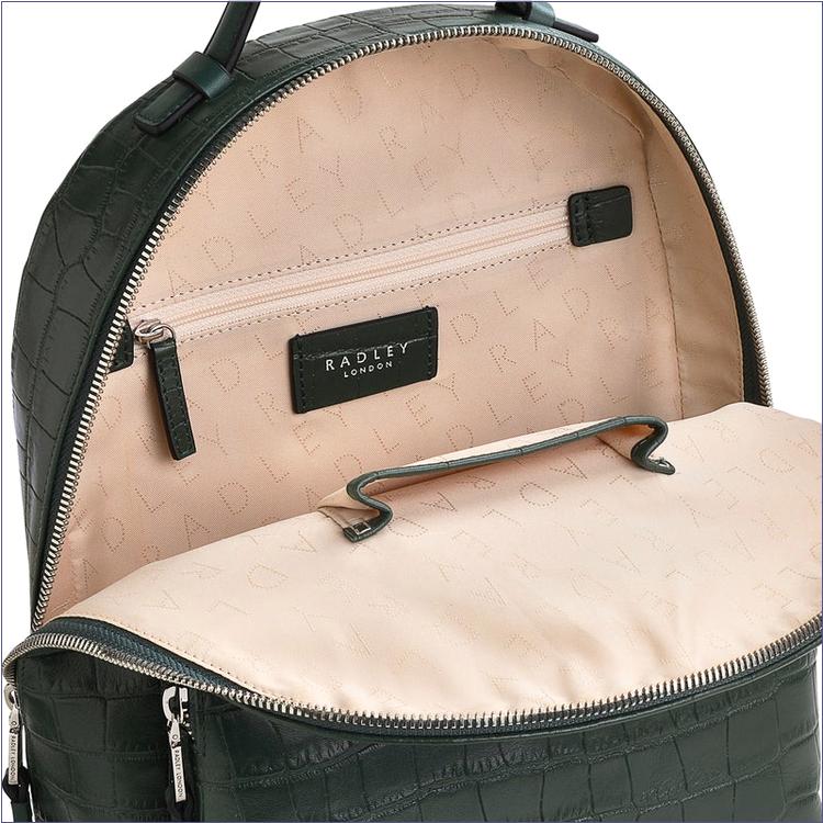  BAGRadleyUK Sutton Acres - Faux Croc, Medium Zip Around Backpack