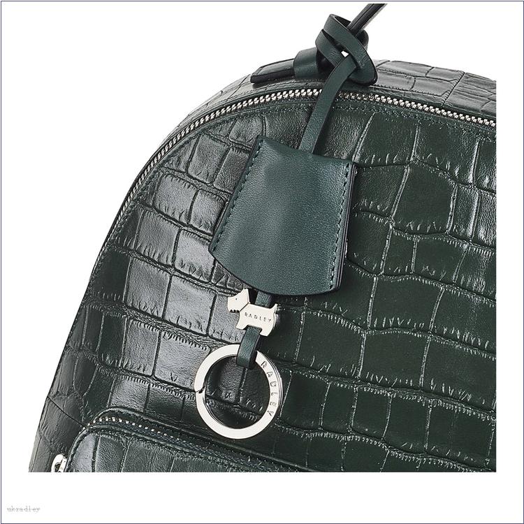  BAGRadleyUK Sutton Acres - Faux Croc, Medium Zip Around Backpack