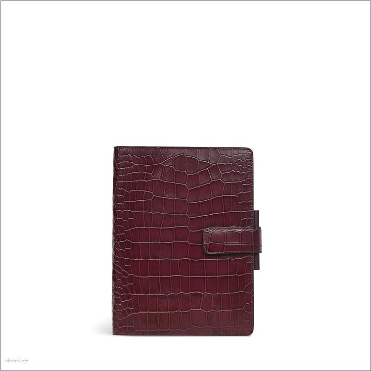  BAGRadleyUK Thomas Road - Faux Croc, A5 Refillable Notebook