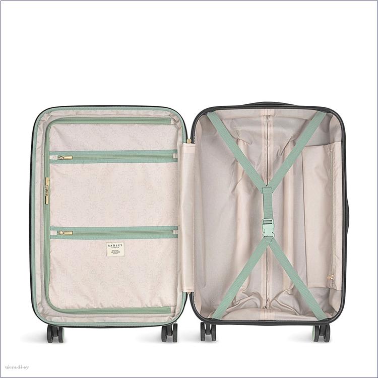  BAGRadleyUK Thrift Floral, 4 Wheel Medium Suitcase