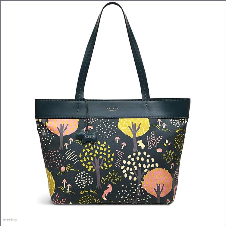  BAGRadleyUK Treemendous, Large Ziptop Tote